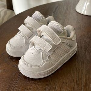 Baby shoes. Adidas size 4. Only worn a few times